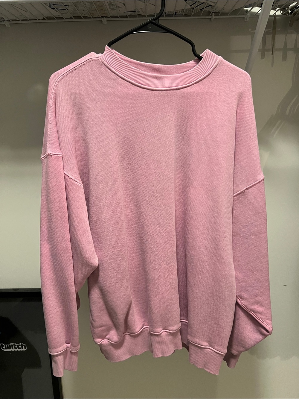 ELWOOD CLASSIC CORE CREWNECK - UNISEX - MEDIUM - PINK